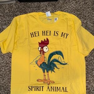 Disney Yellow Hei Hei Spirit Animal Tee